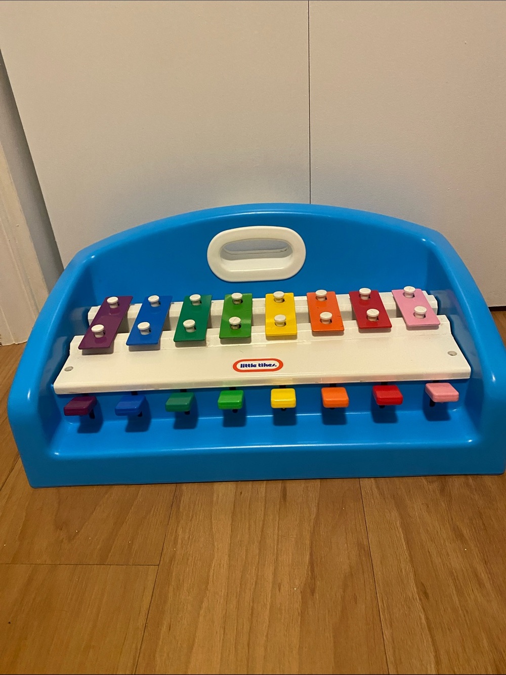 1985 Little Tikes Rainbow Tap a Tune Piano early learning music for Kids